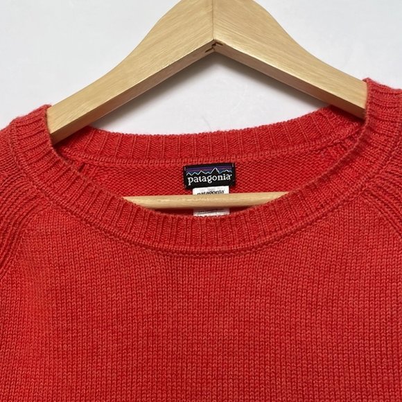Patagonia Red Crew Neck Sweater - Picture 4 of 14